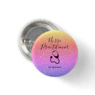Nurse Practitioner Rainbow Glitter Personalized