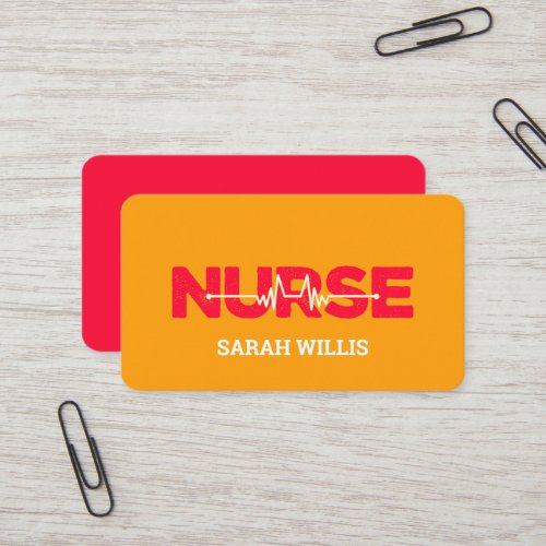 Nurse practitioner rn business card