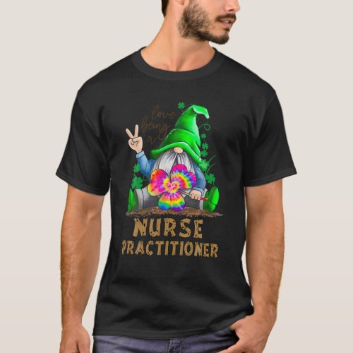 Nurse Practitioner St Patricks Day Gnome T_Shirt