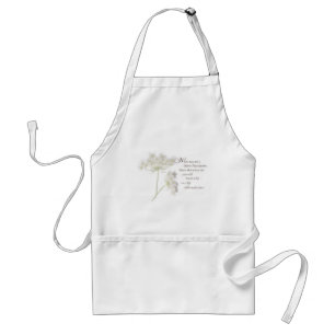 Nurse Practitioner Touch Lives Wildflower Adult Apron