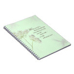 Nurse Practitioner Touch Lives Wildflower Notebook at Zazzle