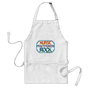 Nurse Practitioners Rock Adult Apron