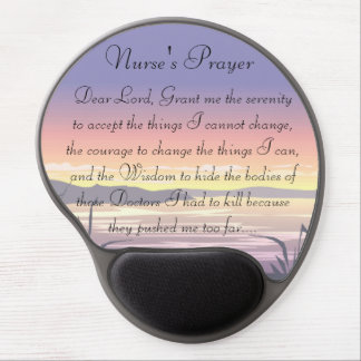 Nurse Prayer Gel Mousepad