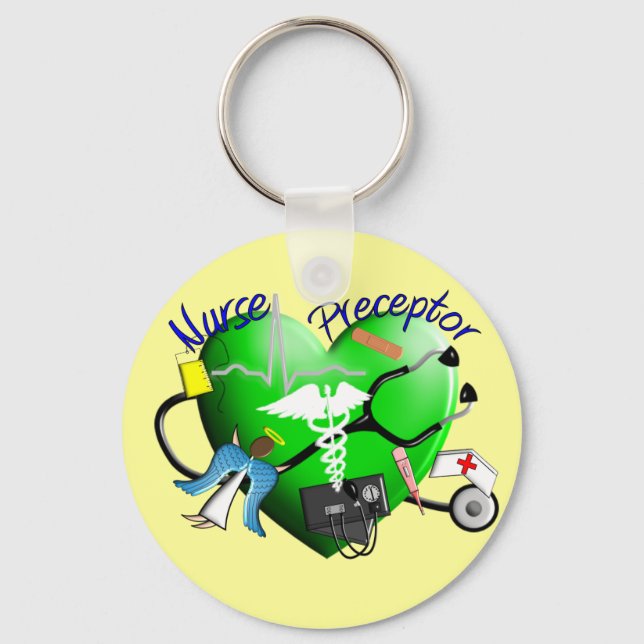 Nurse Preceptor Gifts Keychain (Front)