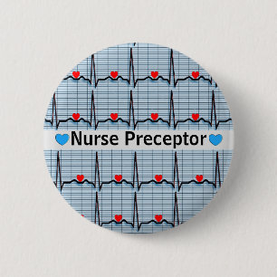 Nurse Preceptor Rhythms Button