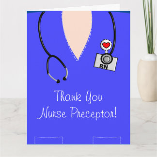 Nurse Preceptor Thank You Card #7