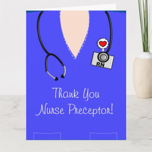 Nurse Preceptor Thank You Card 7