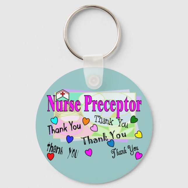 Nurse Preceptor THANK YOU Keychain (Front)