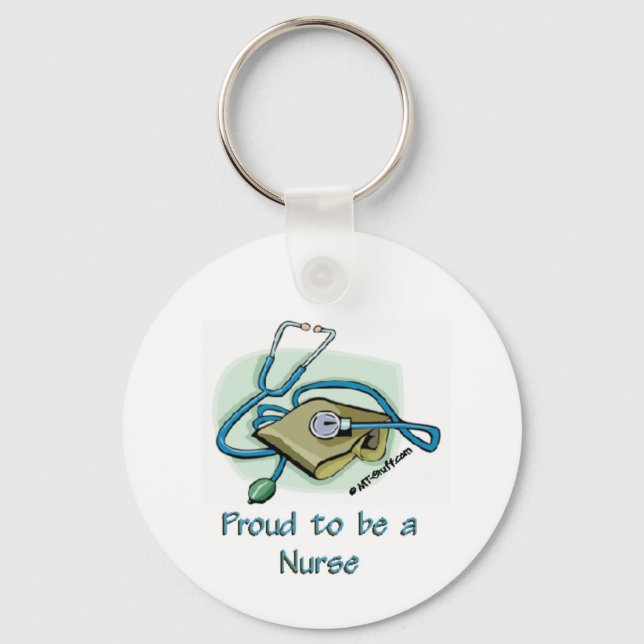 Nurse Pride1 Keychain (Front)