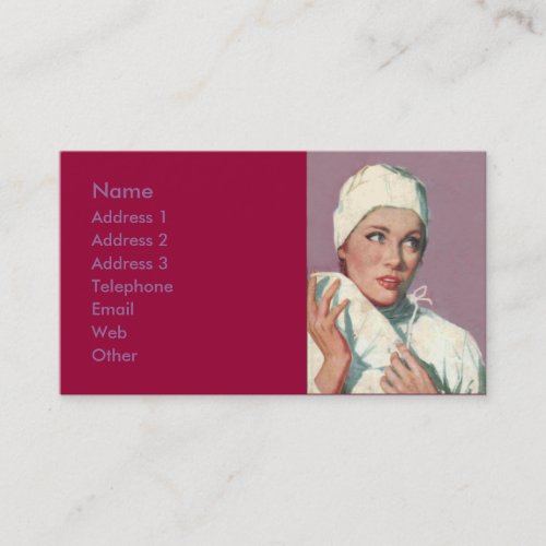 NURSE PROFILE CARD 2 ++ BUSINESS CARD TEMPLATE