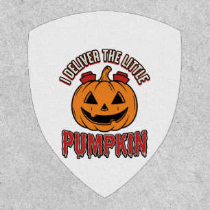 Nurse Pumpkin Halloween Delivery Shirt Design_1 Patch