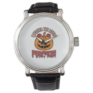 Nurse Pumpkin Halloween Delivery Shirt Design_1 Watch