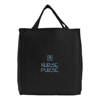 Nurse  Purse Embroidered Tote Bag