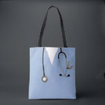 Nurse Purse Tote Bag<br><div class="desc">Unique medical design featuring nursing scrubs and stethoscope.</div>