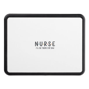 Nurse Quote Shirt Design Vector Graphic_1 Hitch Cover