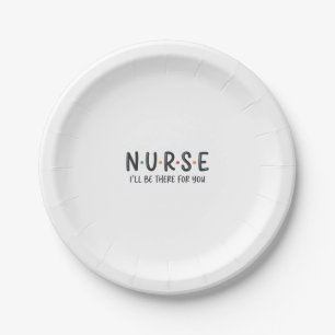 Nurse Quote Shirt Design Vector Graphic_1 Paper Plates