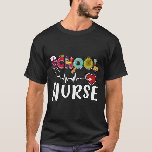 Nurse Registered Nurse Nursing Back To School  T_Shirt