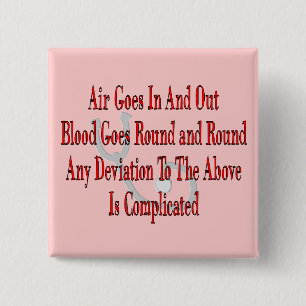 Nurse/Respiratory Therapist Gifts Button