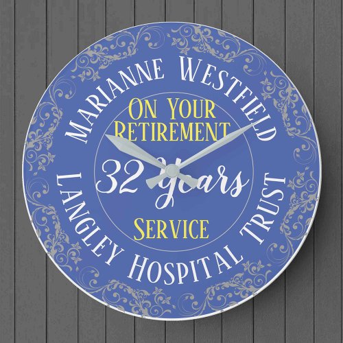 Nurse Retirement Award with Years Served