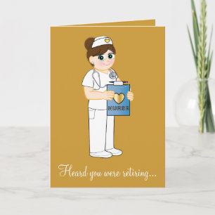 Nurse Retirement Card