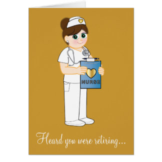 Nurse Retirement Cards | Zazzle