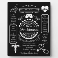 nurse retirement gift for boss, long service