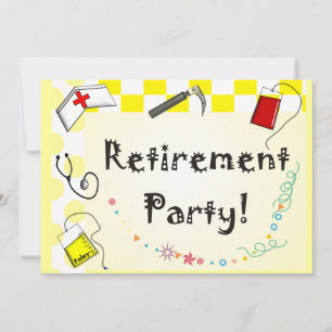 Nurse Retirement Party Invitations