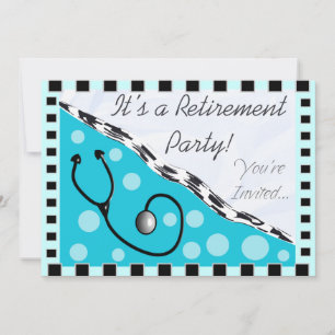 Nurse Retirement Party Invitations