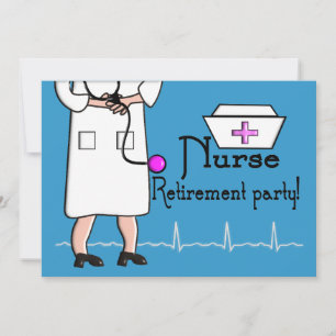 Nurse Retirement Party Invitations