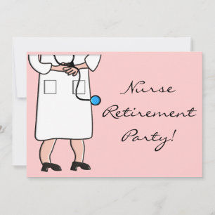 NURSE Retirement Party Invitations