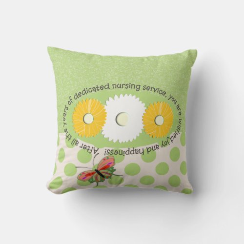 Nurse Retirement Pillow