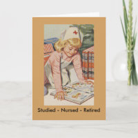 Nurse Retiring - So Retro