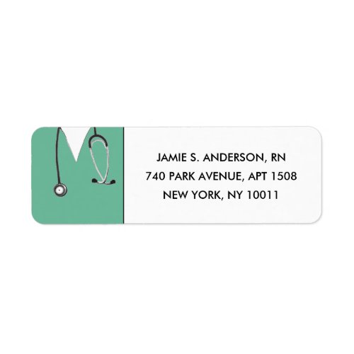 Nurse Return Address Labels