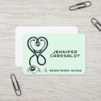 Nurse RN, LVN, LPN, Caretaker Business Card
