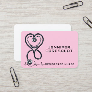 Nurse RN, LVN, LPN, Caretaker Business Card