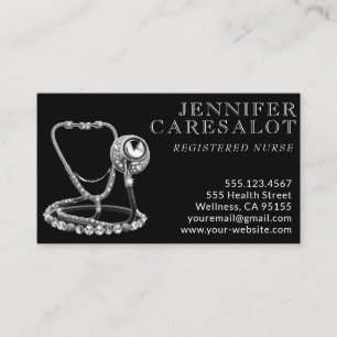 Nurse RN, LVN, LPN, Caretaker Business Card