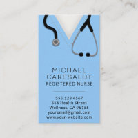 Nurse RN, LVN, LPN, Caretaker Business Card