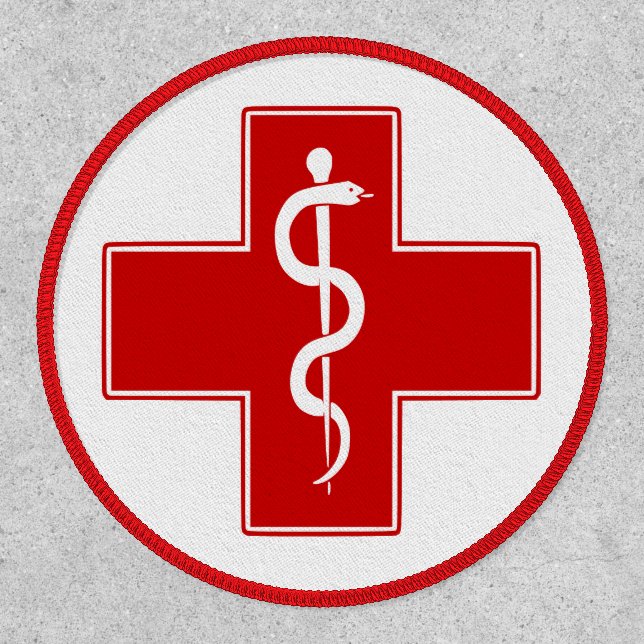 Nurse Rod of Asclepius Patch (Front)