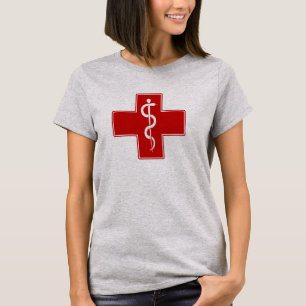 Nurse Rod of Asclepius T-Shirt