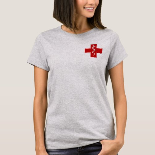Nurse Rod of Asclepius T_Shirt