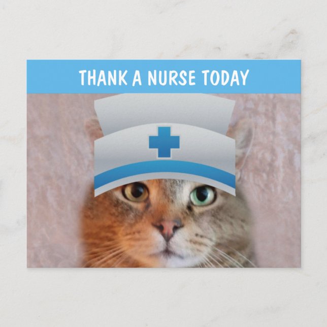 Nurse Rupie Gratitude Postcard (Front)