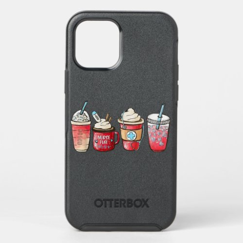 Nurse_s Week 2022 Nurse Coffee Life CNA CMA Love T OtterBox Symmetry iPhone 12 Pro Case