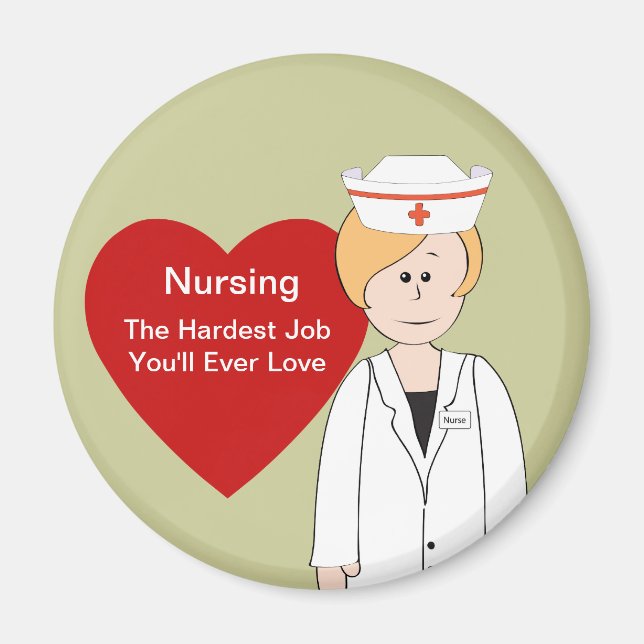 Nurse Saying Magnet (Front)