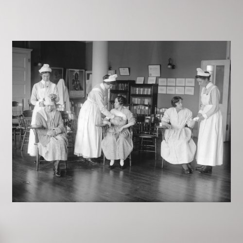 Nurse School early 1900s Poster