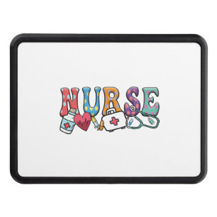 Nurse  - School Nurse Gift - Funny Nurse    Hitch Cover
