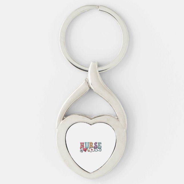 Nurse  - School Nurse Gift - Funny Nurse    Keychain (Front)