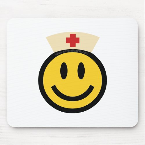 Nurse Smile Mouse Pad