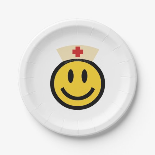 Nurse Smile Paper Plates