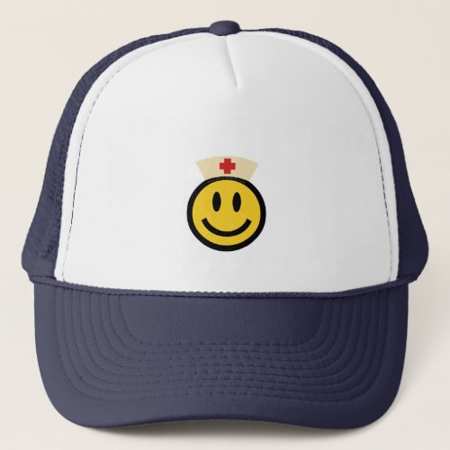 Nurse Smile Trucker Hat
