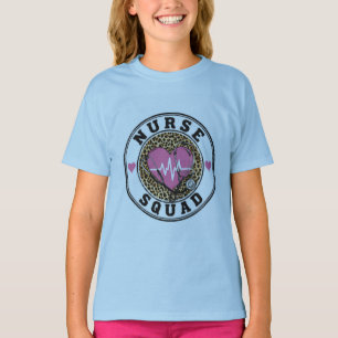 Nurse Squad Badge Shirt Cute Nursing School Grad